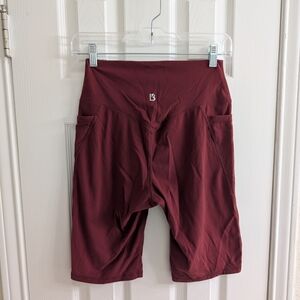 Buffbunny Burgundy Athletic Shorts
